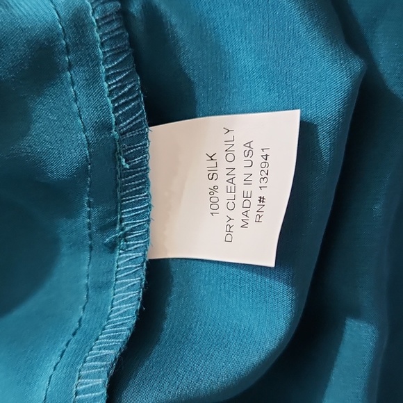 Amanda Uprichard Teal Tank - Picture 4 of 4